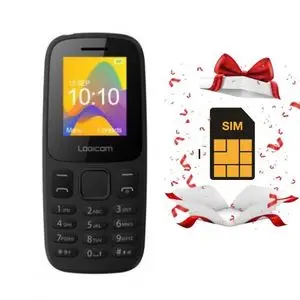 Logicom TELEPHONE PORTABLE Posh 182 Le mobile 1,77" rester en veille jusqu’à 150 heures +  carte sim