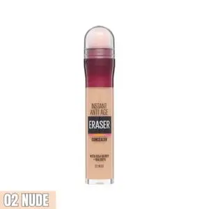 Maybelline Instant Effaceur - Anti-cernes/Correcteur Fluide - Teinte : Beige Nu (02) - 6,8 ml