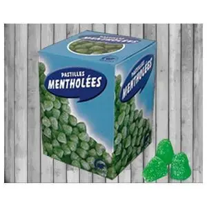 Macao Candy pastilles mentholées 1 kg vert