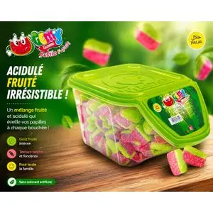 Macao Bonbons Gummies Fruités – Explosion de Saveurs Acidulées