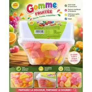 Macao Gomme Fruitée – Douceur &amp; Saveurs Irrésistibles 200 pcs