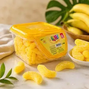 Macao Bonbons Banane Gélifiés Premium – Saveur Fruitée Irrésistible