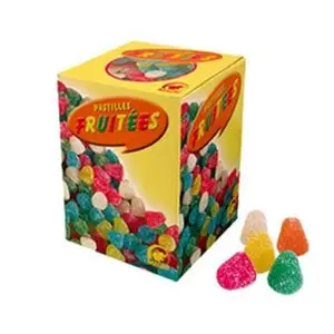 Macao Candy pastilles fruitées 1 kg arômes fruits.