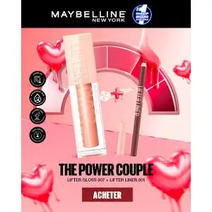 Maybelline Lot Lifter Gloss N°7 + Lifter Liner N°1