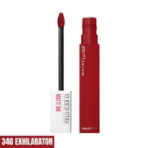 Maybelline Rouge a Levres Mat Liquide Longue Tenue Superstay Matte Ink Teinte : EXHILARATOR (340), 5 ml