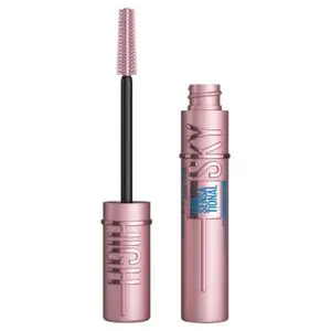 Maybelline Mascara Volume et Longueur Waterproof - Sky High Waterproof Teinte : Very Black, 6 ml