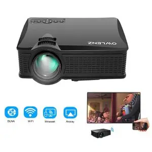 Owlenz Video Projecteur Portable WIFI LED