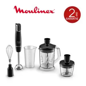 Moulinex Mixeur Plongeant Infiny Force Pro 1000W Noir DD94L810