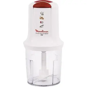 Moulinex Mini-Hachoir Multi Moulinette 3-en-1 Blanc