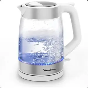 Moulinex Bouilloire Électrique en Verre 1,7 L 2200 W Haute qualité