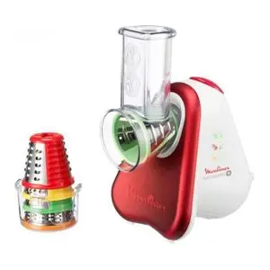 Moulinex Découpe-Légumes Électrique Fresh Express+ Rouge