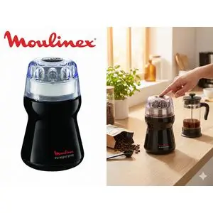 Moulinex Moulin Épices/Café Électrique 180W Noir