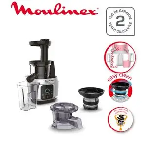 Moulinex Juice &amp; Clean - Extracteur de jus - Ecran Intuitif - ZU420E10