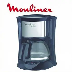 Moulinex Cafetière Filtre Subito Compacte 6 Tasses Noire