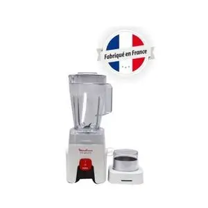 Moulinex Blender Made in France avec moulin a epice, 500W, bol de 1,75L