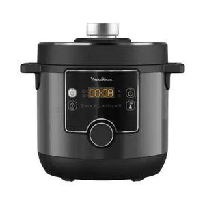 Moulinex Autocuiseur CE777810 Turbo Maxi Fast 7,6 L 1400 W écran LCD noir