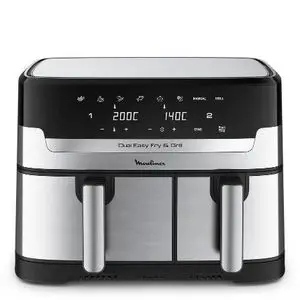 Moulinex Friteuse sans Huile Dual Easy Fry 11L (2kg + 1kg)