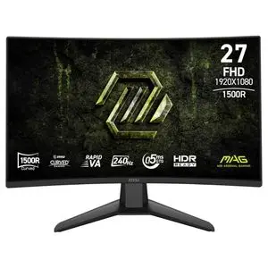 Msi MAG 274CF X24 – Écran Gamer Incurvé 27" Full HD Rapid VA – 240Hz – 0.5ms (Neuf)