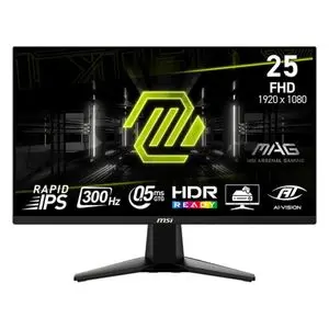 Msi MAG 255XF – Écran Gamer 24.5" Full HD Rapid IPS – 300Hz – 0.5ms (Neuf)