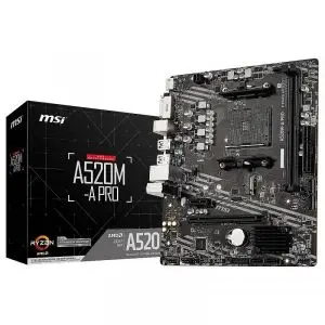 Msi Carte Mère A520M-A PRO