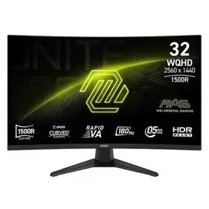 Msi écran gamer MAG 321CQF E18 31,5" 0.5ms 180 Hz 2K Rapid VA Curved