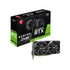 Msi GeForce RTX 3050 VENTUS 2X XS OC 8 Go GDDR6 – Carte Graphique Gaming NVIDIA