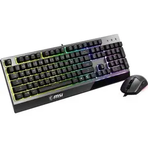 Msi PACK GAMER Vigor GK30 + CLUTCH GM11 Noir