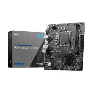 Msi Carte Mère PRO H610M-E DDR4
