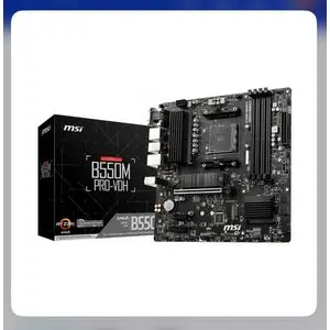 Msi B550M PRO-VDH – Carte Mère Micro-ATX – Socket AM4 – Chipset B550 – Compatible Ryzen