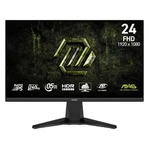 Msi MAG 245F X24 – Écran Gamer 24.5" Full HD Rapid IPS – 240Hz – 0.5ms (Neuf)