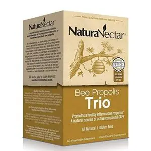 NaturaNectar Bee propolis trio 60 capsules vegetables