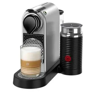 Nespresso Cafetière CITIZ &amp; MILK - C123-EU-SI - SILVER