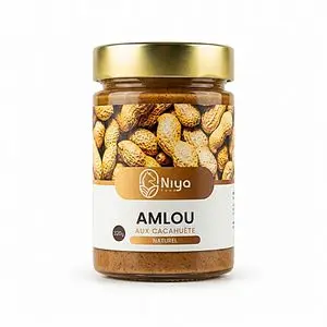 Niya food Amlou beldi aux cacahuètes 100% naturel 320g