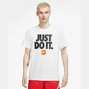 Nike T-shirt sportwear blanc pour homme - DZ2989-100