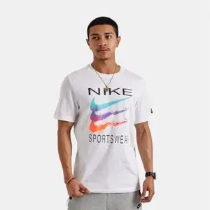 Nike T-shirt sportwear blanc pour homme - HQ8094-100