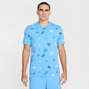 Nike T-shirt sportwear bleu pour homme - HJ0561-412