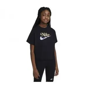 Nike T-shirt fille  Sportswear DH5747-010 Noir