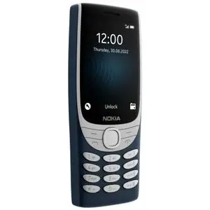 Nokia 8210 4G Bleu Téléphone 4G Dual SIM - Unisoc T107 1.0 GHz - RAM 48 Mo - Ecran 2.8" 240 x 320 - 128 Mo - Bluetooth 5.0 - 1450 mAh