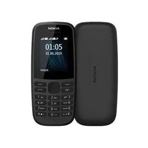 Nokia Téléphone portable 105 (2019) 1.77" (4Mo, 4Mo) Dual SIM - Noir