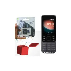 Nokia phone 6300  double carte sim avec carte mémoire SD 32 gk gratuit