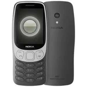Nokia 3210 4G Téléphone Cellulaire - 2.4" - Dual Sim - Noir