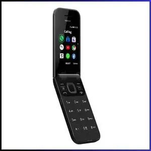 Nokia 2720 Flip Téléphone Pliable 4G LTE Batterie 1500mAh Autonomie 700h Radio FM Bluetooth microSD