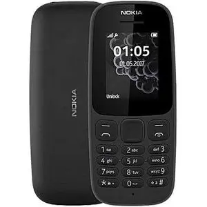 Nokia 105 (2019) - 1.77" - Dual Sim - 800 mAh Batterie Longue Durée - Noir - New