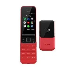 Nokia  Téléphone 2720 Flip 4G Double carte Sim Rouge