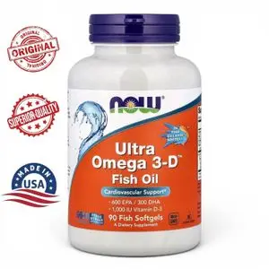 Now Foods Ultra Omega 3-D™ Fish Oil , 90 Fish Softgels