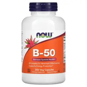 Now Foods Now Foods, B-50, 250 gélules végétales
