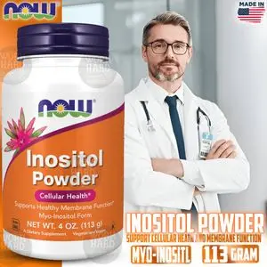 Now Foods Inositol Powder, myo-inositol Neurotransmitter Signaling , Cellular Health 113 g