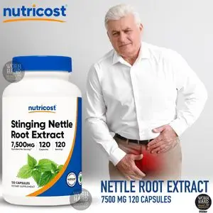 Nutricost Extrait de racine de ortie, 7500 mg, 120 capsules
