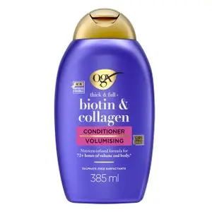 Ogx Après-Shampooing Biotine &amp; Collagène, Volume et Texture, 385 ml