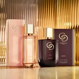 Oriflame Giordani Gold Woman 50 ML et Giordani Gold Man 75 ML Pour Elle et Lui